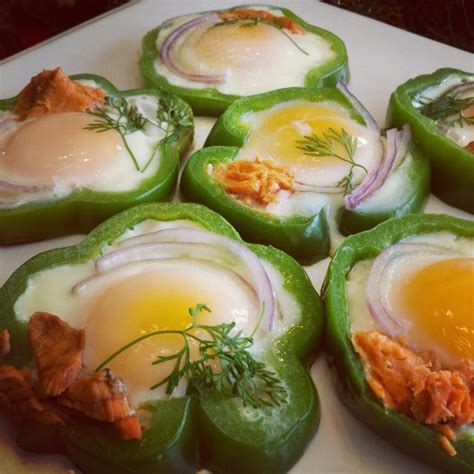 eggs-in-bell-pepper-rings-clean-eating-breakfast-clean-food image