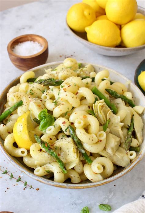 artichoke-pasta-salad-recipe-veggie-society image