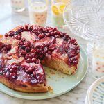 apple-cranberry-upside-down-cornmeal-cake-bake image