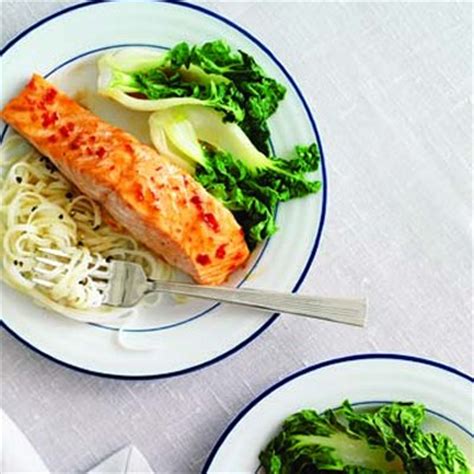 asian-salmon-with-bok-choy-recipe-chatelainecom image