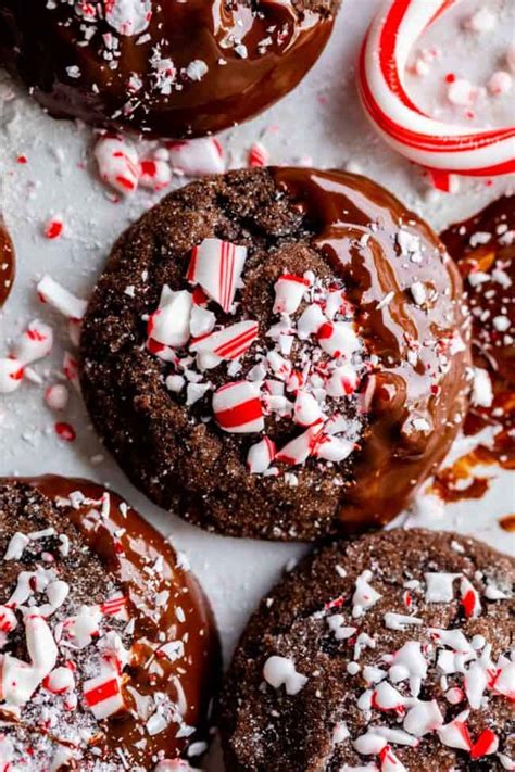 dipped-chocolate-peppermint-cookies-the-food image