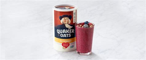 triple-berry-oat-smoothie-recipe-quaker-oats image