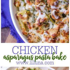 chicken-asparagus-pasta-bake-recipe-lil-luna image