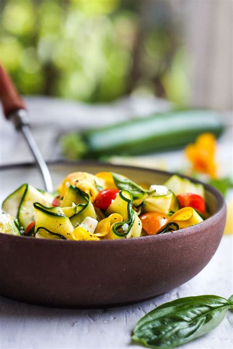 sauted-zucchini-ribbons-with-lemon-and-garlic image