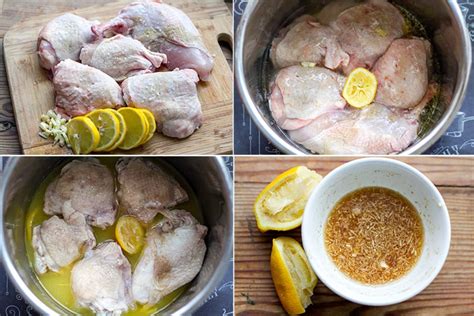 instant-pot-chicken-thighs-with-honey-lemon-glaze image