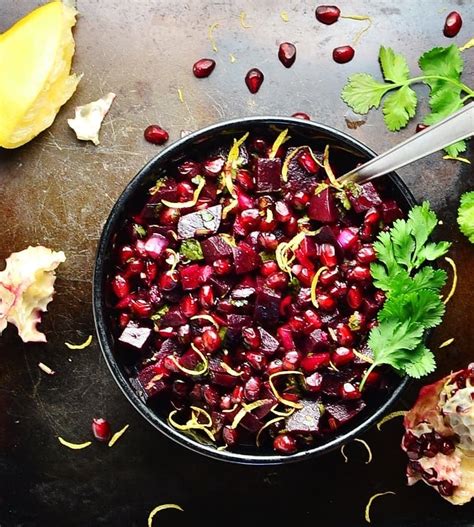 beetroot-salsa-with-pomegranate-everyday-healthy image