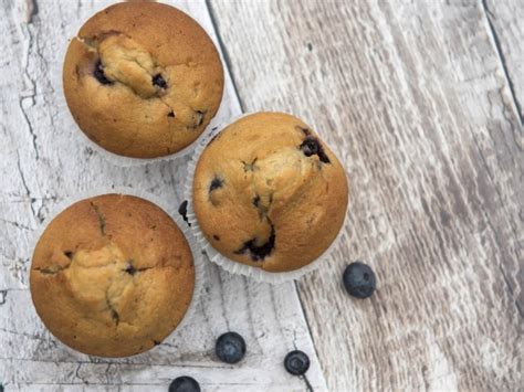 whole-wheat-blueberry-muffins-recipe-cdkitchencom image