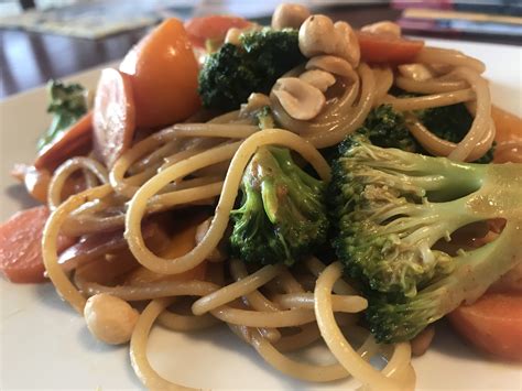 thai-peanut-noodle-stir-fry-good-food-vegan image