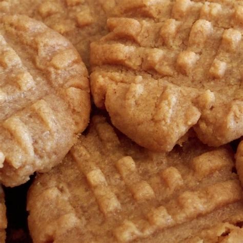 wholesome-three-ingredient-peanut-butter-cookies image