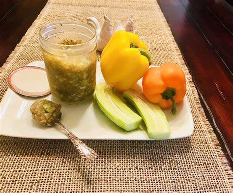 pickle-relish-made-with-fresh-cucumbers-peppers-and image