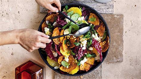roasted-pumpkin-salad-recipe-coles image