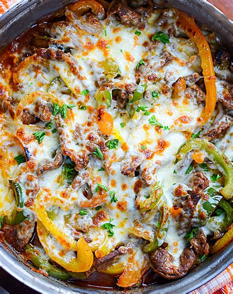 low-carb-philly-cheesesteak-skillet-my-incredible image