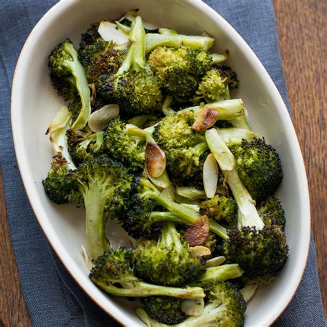 simple-roasted-broccoli-with-olive-oil-and-food-wine image