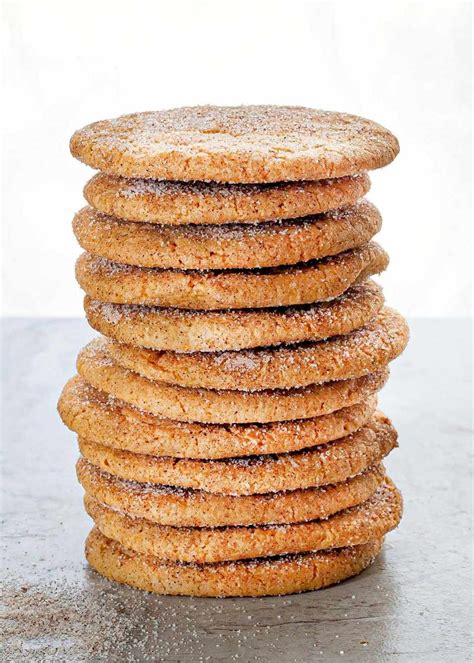 brown-sugar-snickerdoodle-cookies-recipe-simply image