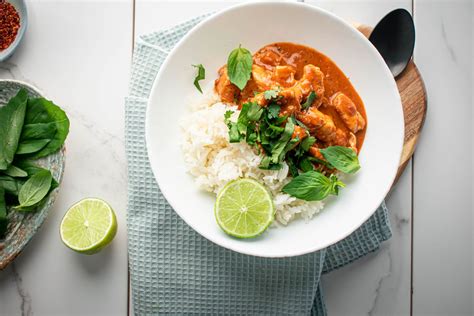 thai-red-coconut-curry-with-chicken-slender-kitchen image