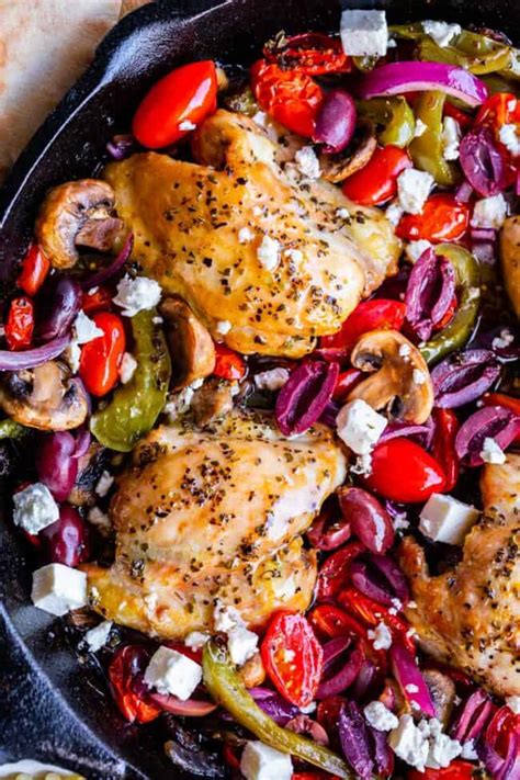 oven-baked-greek-chicken-with-veggies-the-food image