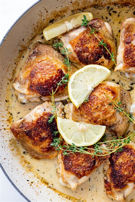 baked-chicken-with-white-wine-garlic-and-herbs-simply image