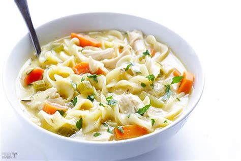 creamy-chicken-noodle-soup-recipe-gimme-some image