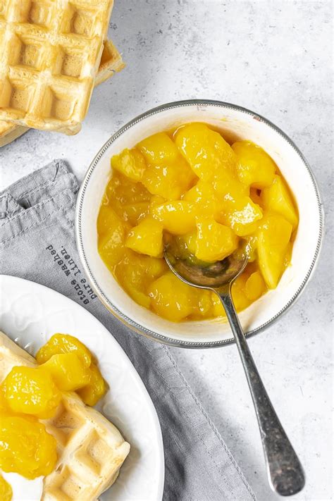 easy-mango-compote-recipe-veggie-desserts image
