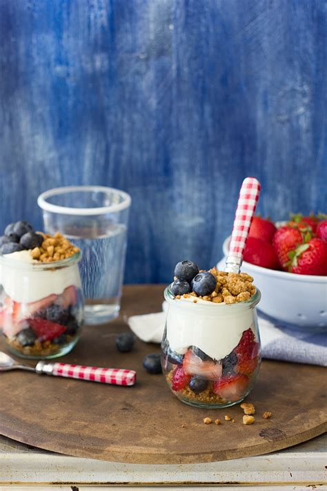 berries-and-cream-parfaits-with-graham-cracker-crumble image
