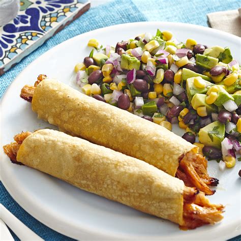 baked-chicken-taquitos-recipe-eatingwell image