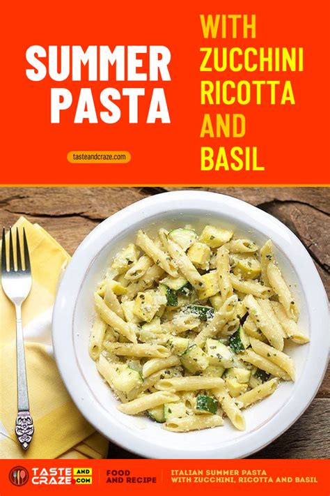 summer-pasta-with-zucchini-ricotta-and-basil image