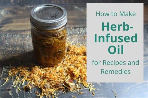 how-to-make-herb-infused-oil-for-recipes-or-remedies image