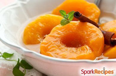 broiled-cinnamon-peaches-recipe-sparkrecipes image