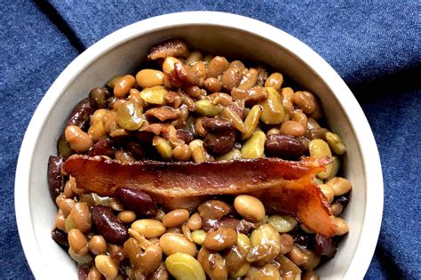 baked-4-bean-casserole-picnic-life-foodie-recipe-bacon image