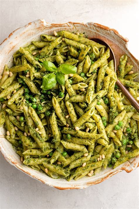 fresh-pesto-pasta-with-peas-nourish-and-fete image