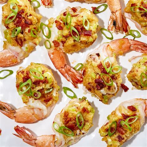 baked-stuffed-shrimp-recipe-eatingwell image
