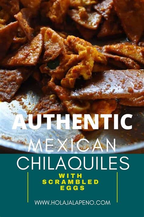 authentic-mexican-chilaquiles-with-scrambled-eggs image