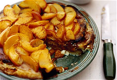 breakfast-bread-pudding-with-peaches-and-vanilla image