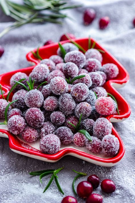 2-ingredient-sugared-cranberries-recipe-sugar image