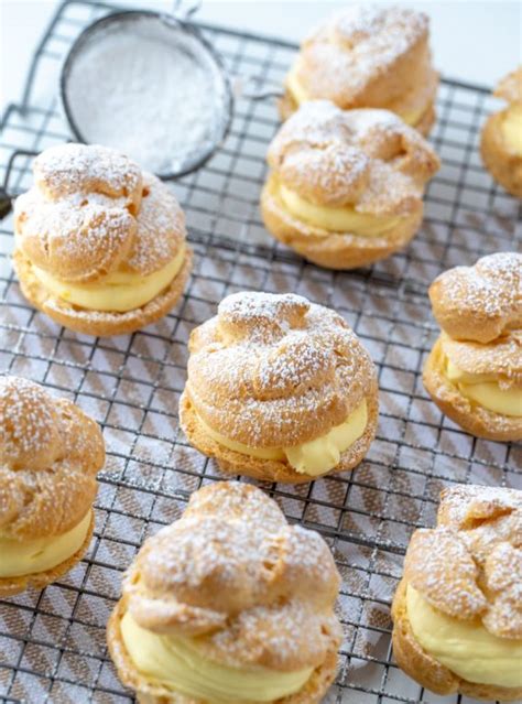 homemade-cream-puffs-wishes-and-dishes image