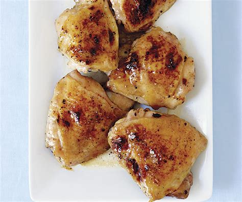 cider-glazed-chicken-thighs-recipe-finecooking image