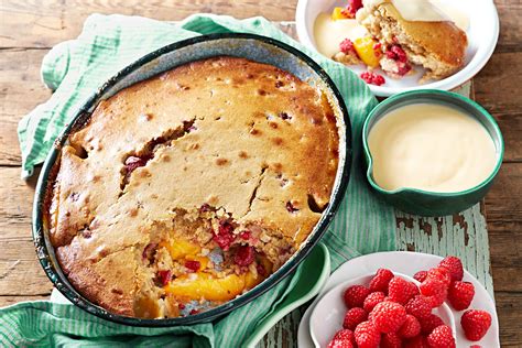 peach-and-raspberry-pudding-recipe-better-homes image
