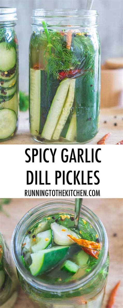 garlic-dill-pickles-homemade-spicy-garlic-dill-pickle image