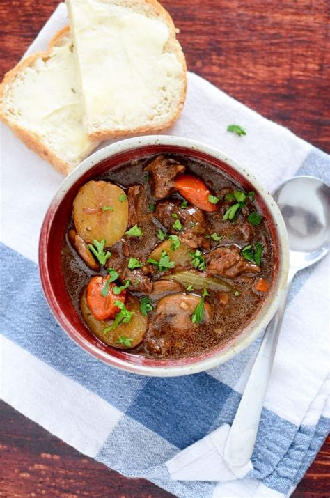 ninja-foodi-beef-and-mushroom-stew-the-salty-pot image