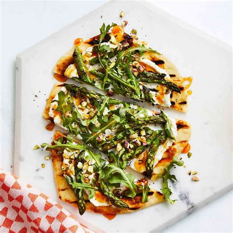 grilled-asparagus-and-hot-honey-flatbreads image