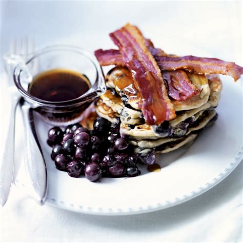 american-blueberry-pancakes-brunch image
