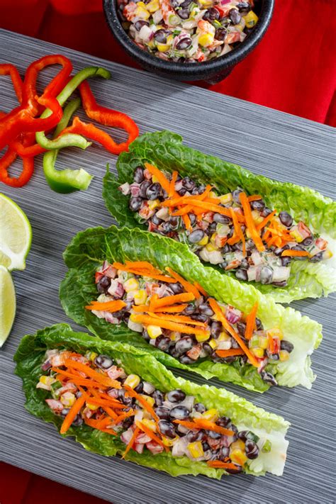 black-bean-and-veggie-lettuce-wraps-unl-food image