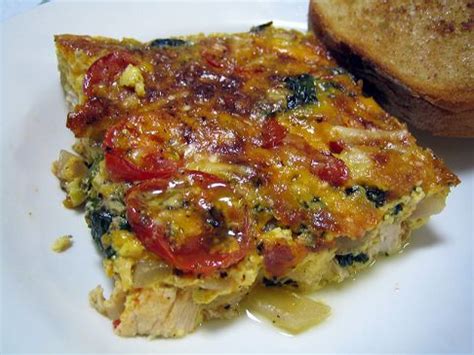 crustless-chicken-spinach-quiche-recipe-sparkrecipes image