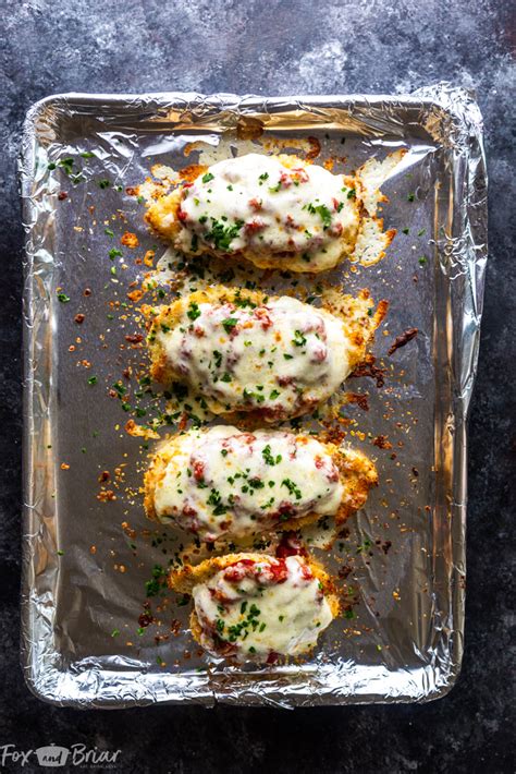 oven-baked-chicken-parmesan-fox-and-briar image