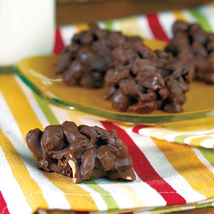 triple-chocolate-covered-peanut-clusters image