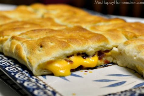 grilled-cheese-bacon-crescent-squares-keeprecipes image
