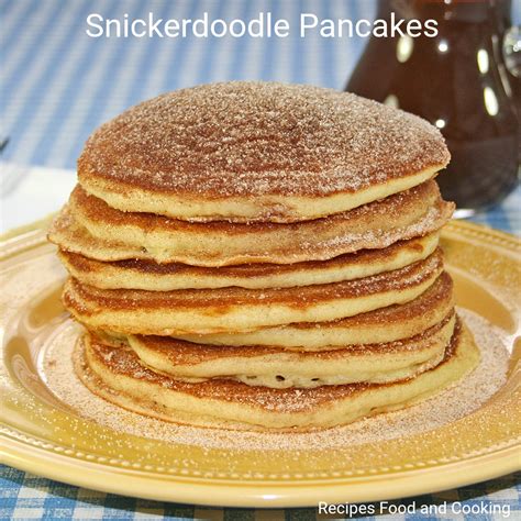 snickerdoodle-pancakes-recipes-food-and-cooking image