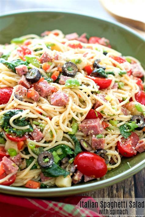 italian-spaghetti-salad-with-spinach image