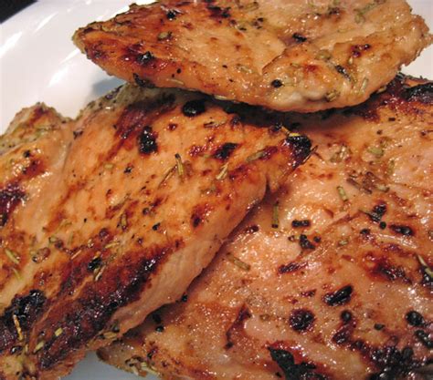 grilled-turkey-cutlets-mustard-soy-marinade image