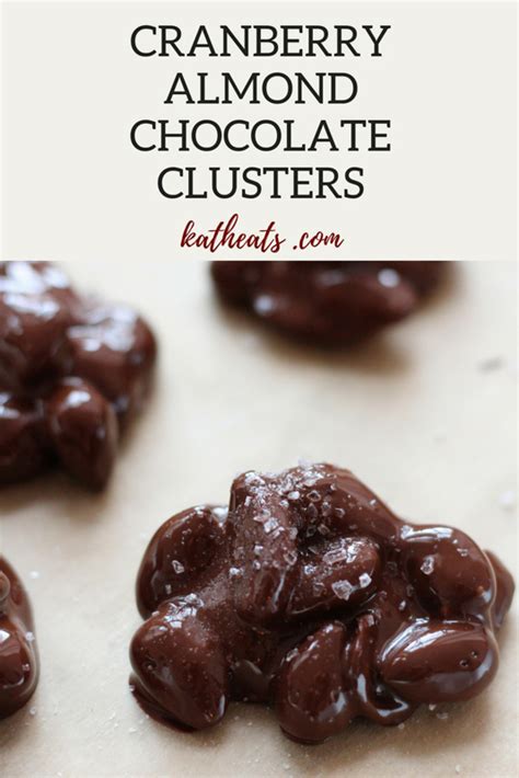 cranberry-almond-chocolate-clusters-kath-eats-real image